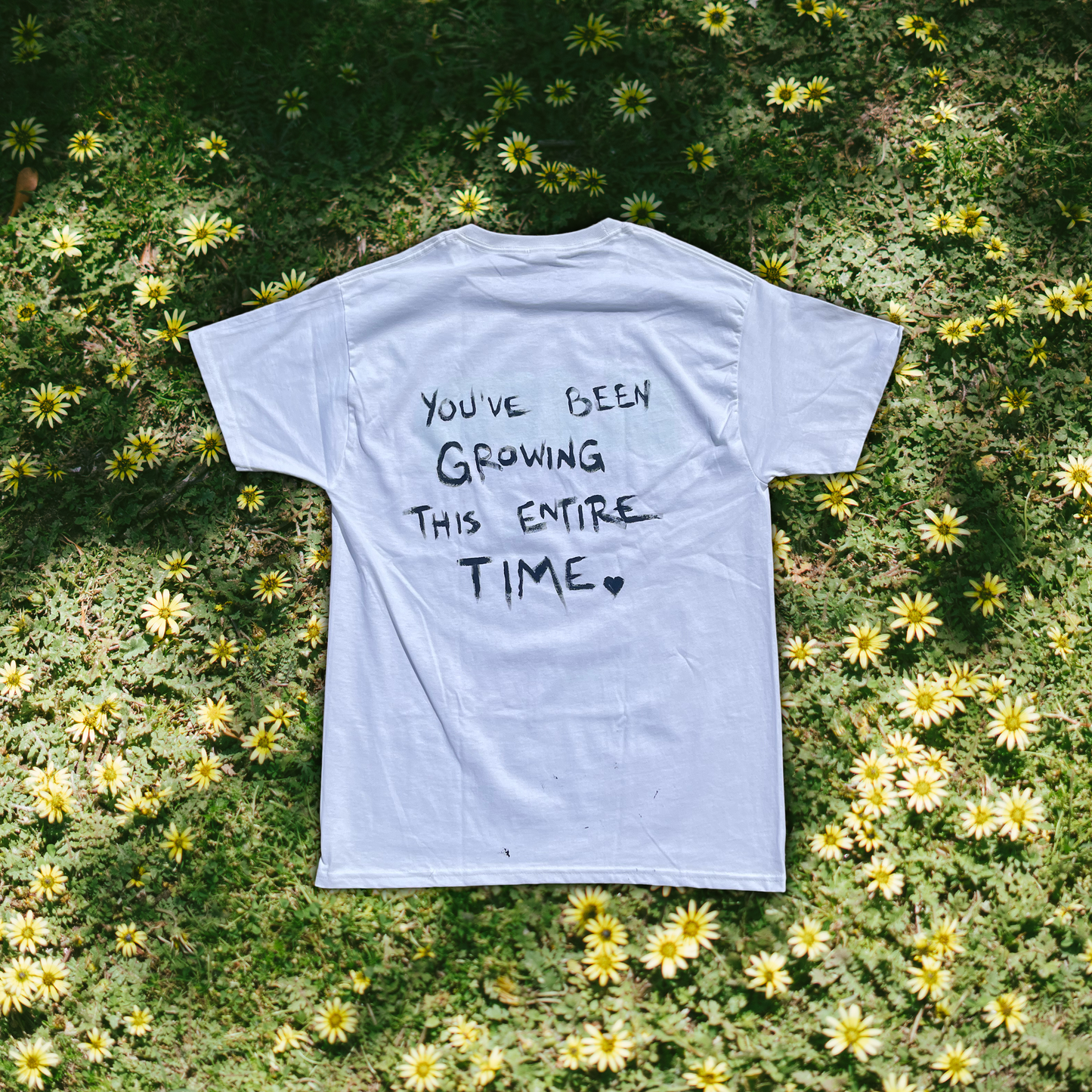 Bloom Tee 5 (hand painted) MEDIUM