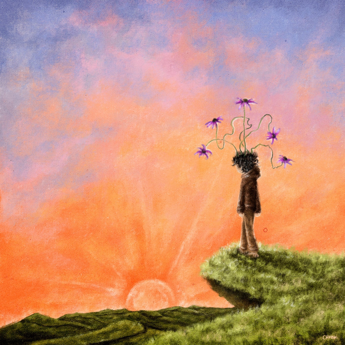 only look back to see how far you've come - Limited Edition Art Print