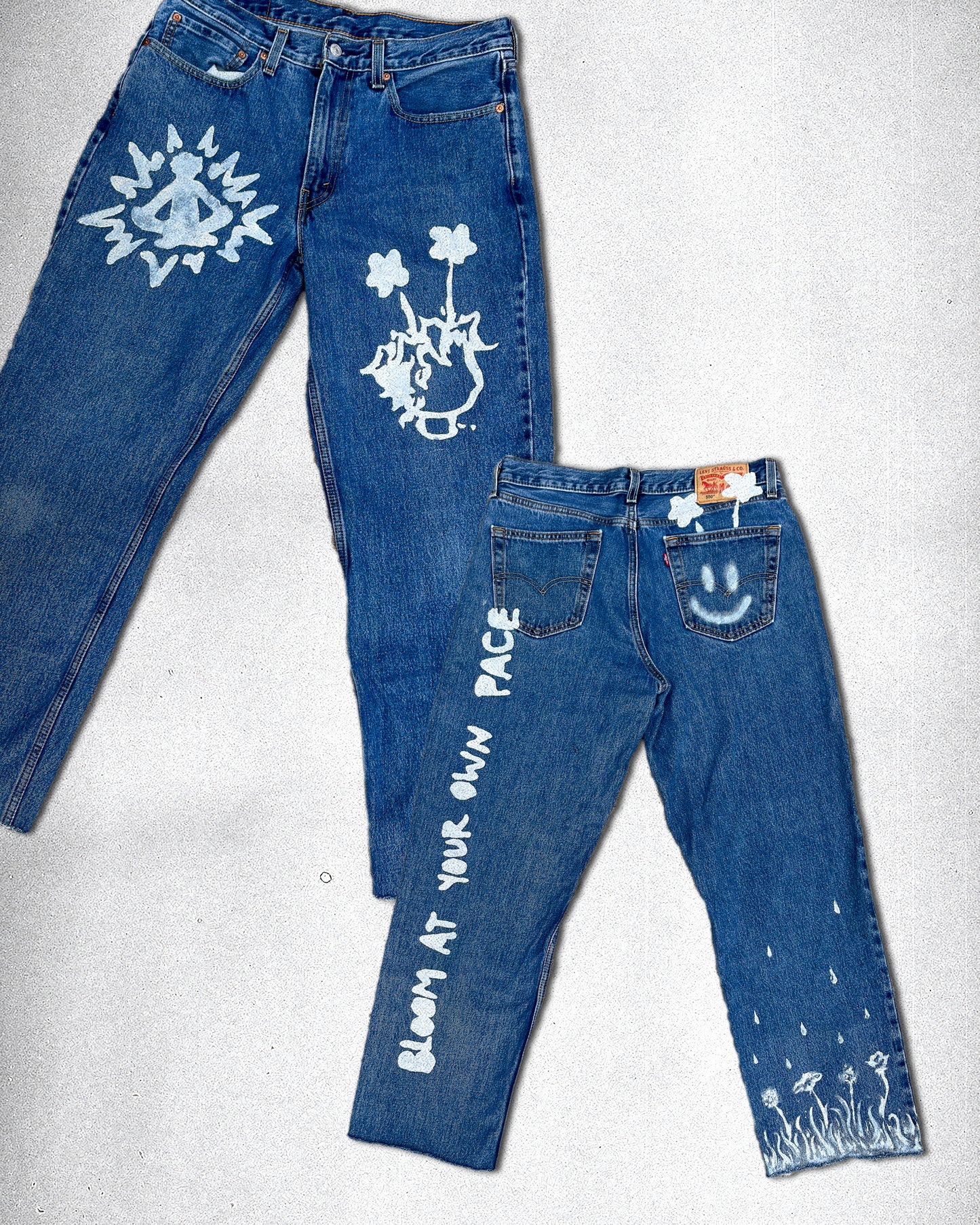 Upcycled 4 (Hand Painted) 1 of 1
