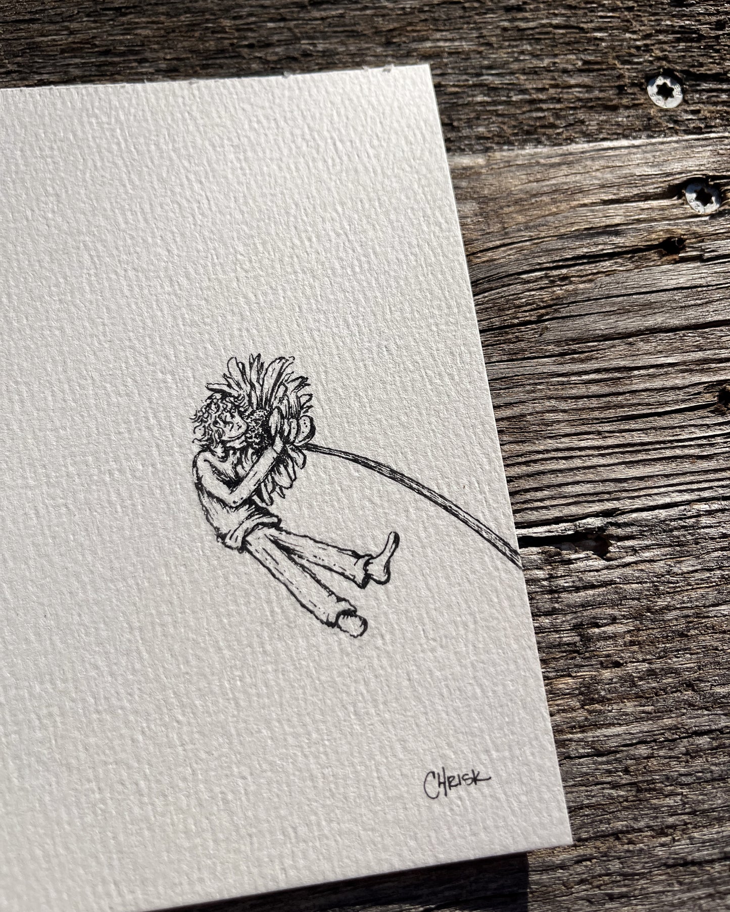 Ink Originals 23 "hug and sniff"