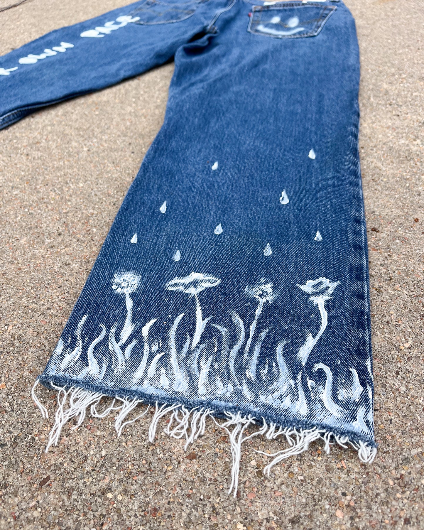Upcycled 4 (Hand Painted) 1 of 1