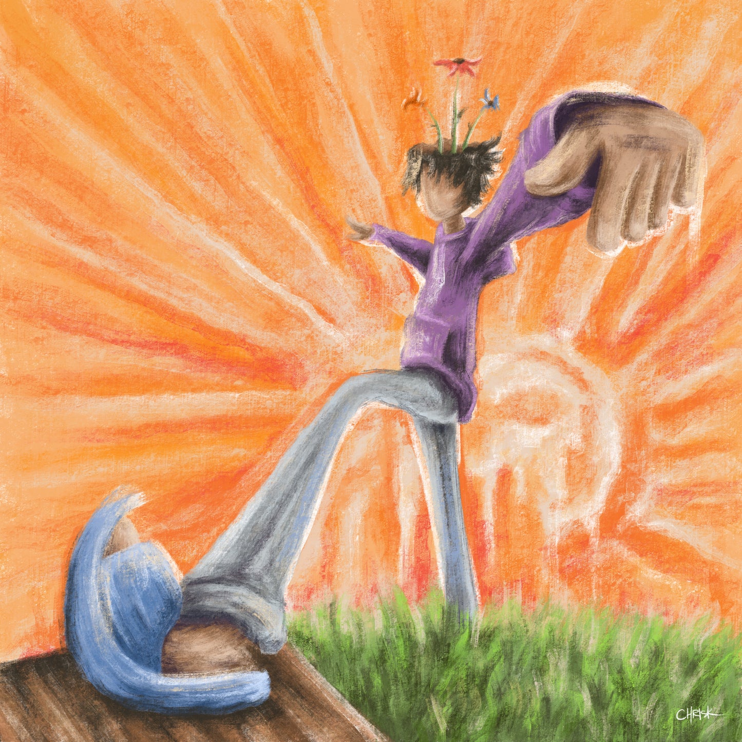 find your balance - Limited Edition Print