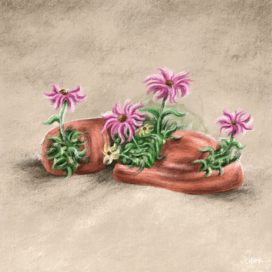 step into my shoes - Limited Edition Art Print