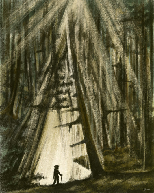 lost in the right direction v2 - Limited Edition Art Print