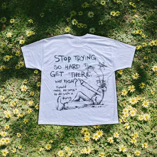 Bloom Tee 15 (hand painted) XXL