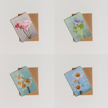 Birth Flower Cards 5x7 (Set of 12)