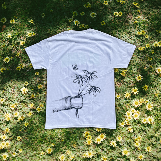 Bloom Tee 11 (hand painted) MEDIUM