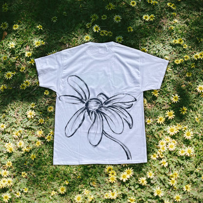 Bloom Tee 14 (hand painted) LARGE