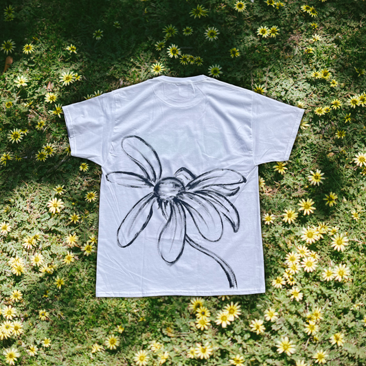 Bloom Tee 14 (hand painted) LARGE