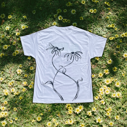 Bloom Tee 7 (hand painted) LARGE