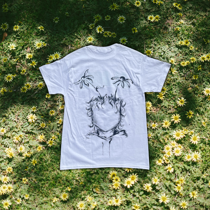 Bloom Tee 3 (hand painted) MEDIUM