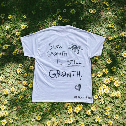 Bloom Tee 12 (hand painted) LARGE