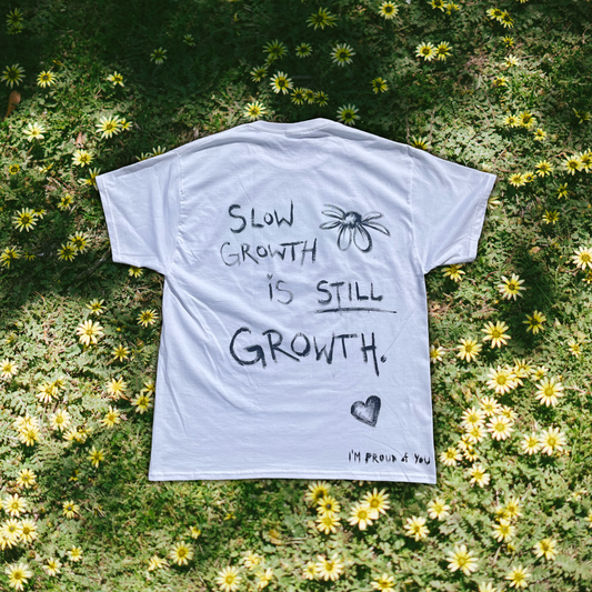 Bloom Tee 12 (hand painted) LARGE
