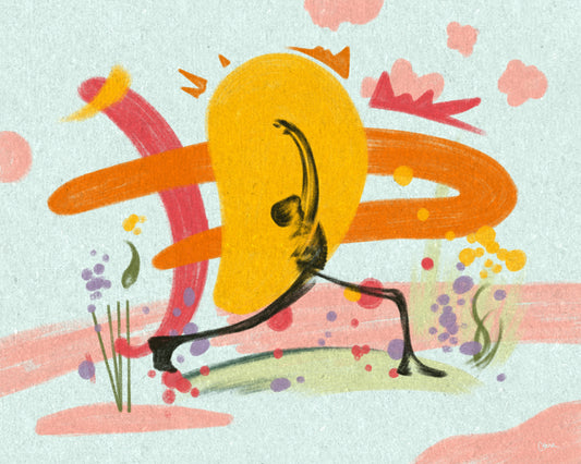 Warrior I - Archival Print (1 of 1) 12x15
