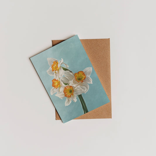 Daffodil (March) - Birth Flower Card 5x7