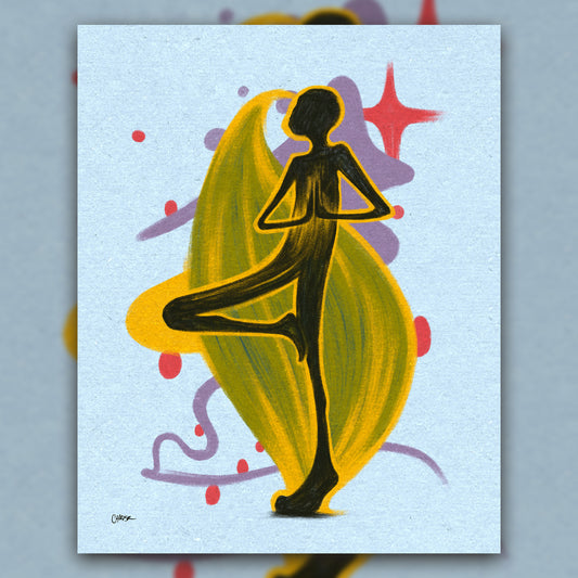 Tree Pose - Archival Print (1 of 1) 8x10