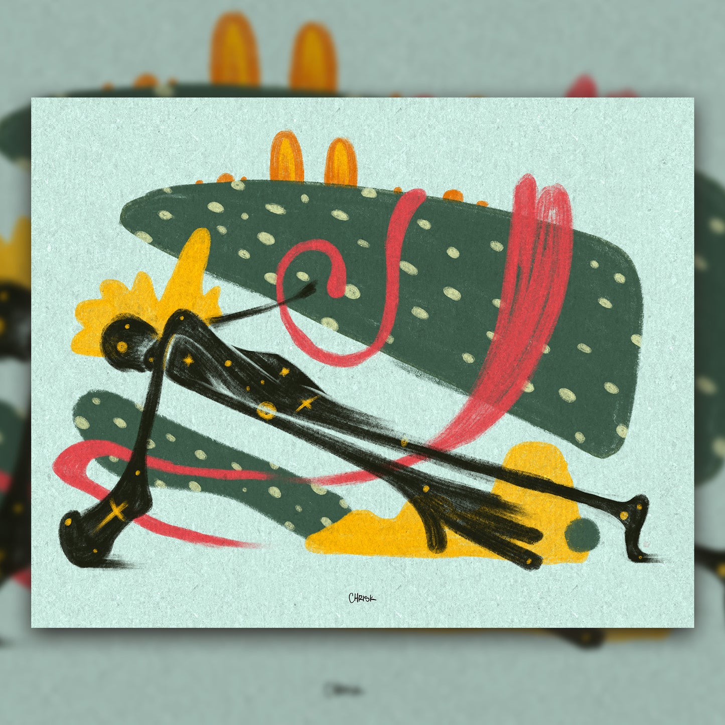 Flying Lizard - Archival Print (1 of 1) 16x20