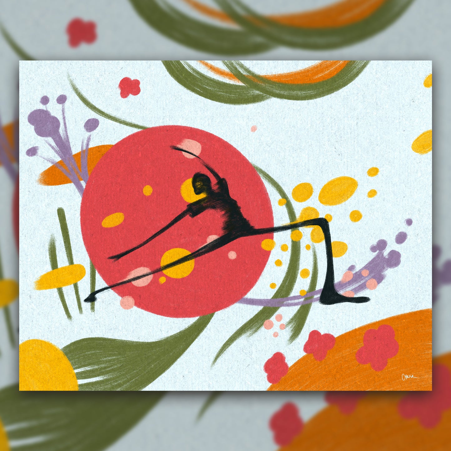 Reverse Warrior - Archival Print (1 of 1) 12x15
