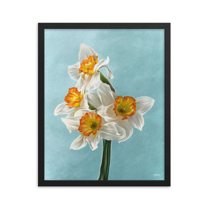 Daffodil (March) - Birth Flower Framed Print