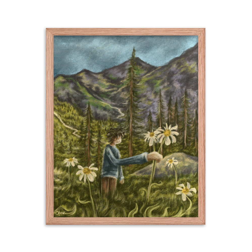 peace in the meadow - Framed Poster