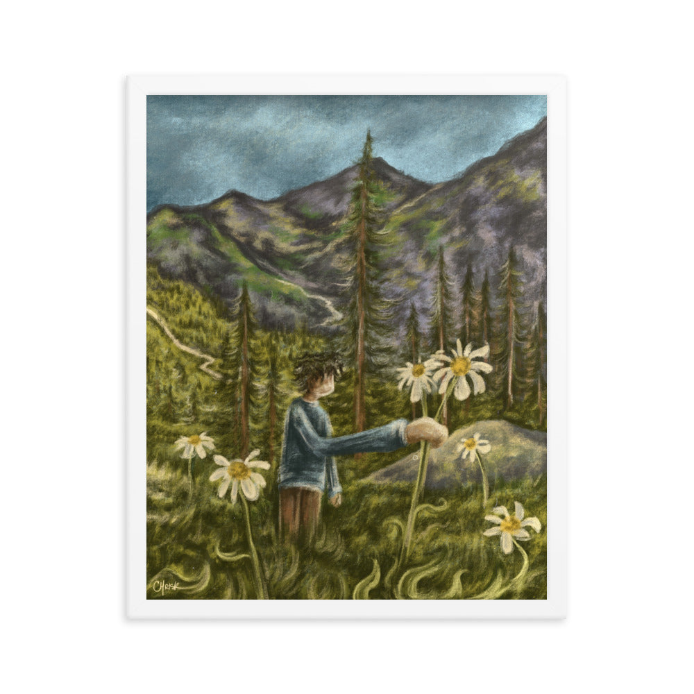 peace in the meadow - Framed Poster