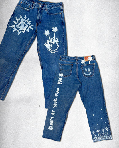 Upcycled 4 (Hand Painted) 1 of 1