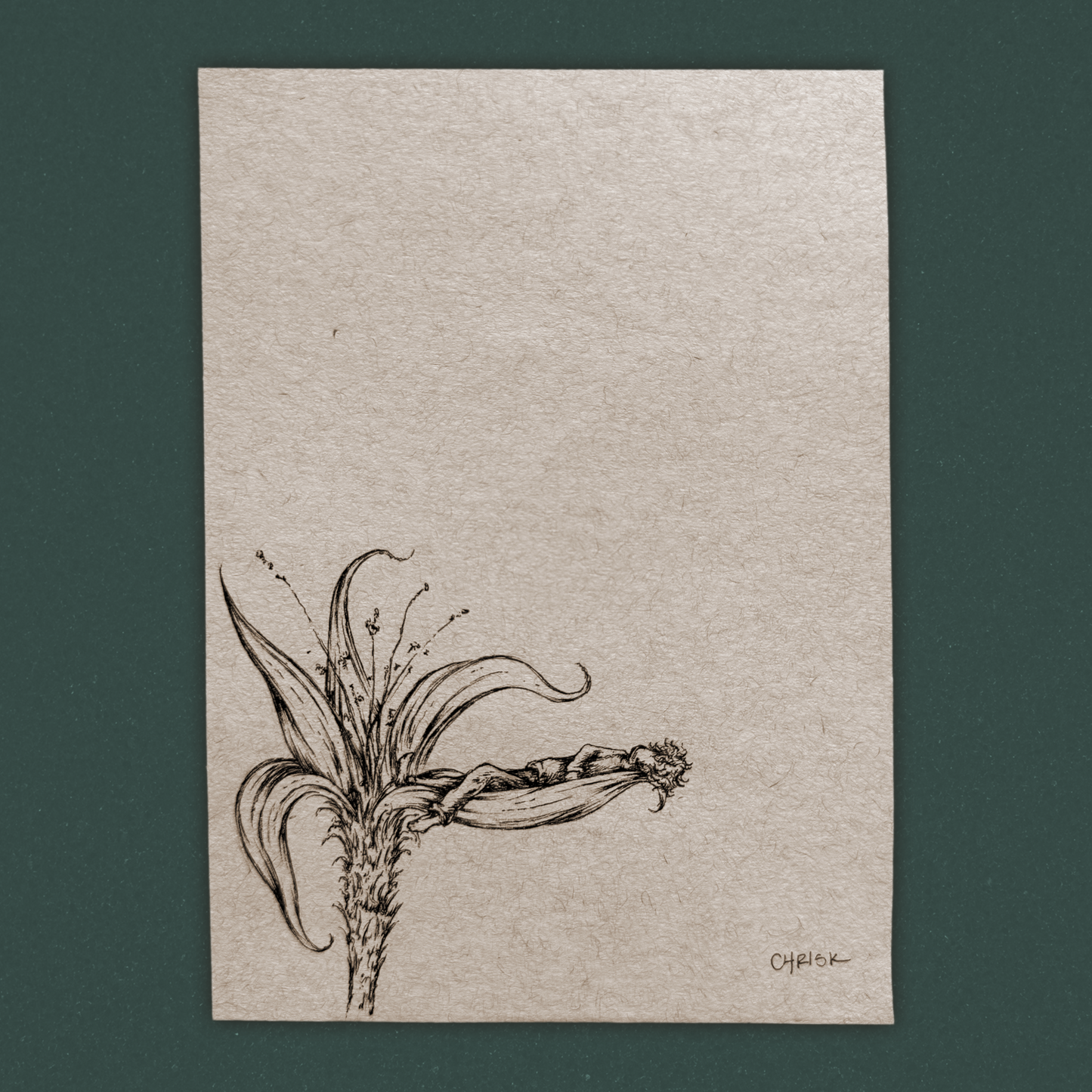 Petal Napping - Ink Originals 47