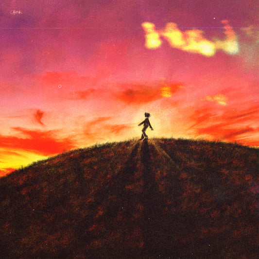 The Journey Is The Best Part limited edition art print, 8x10 inches featuring journey and adventure theme on textured art paper by chriskcreates