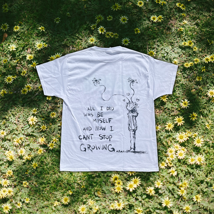 Bloom Tee 2 (hand painted) LARGE