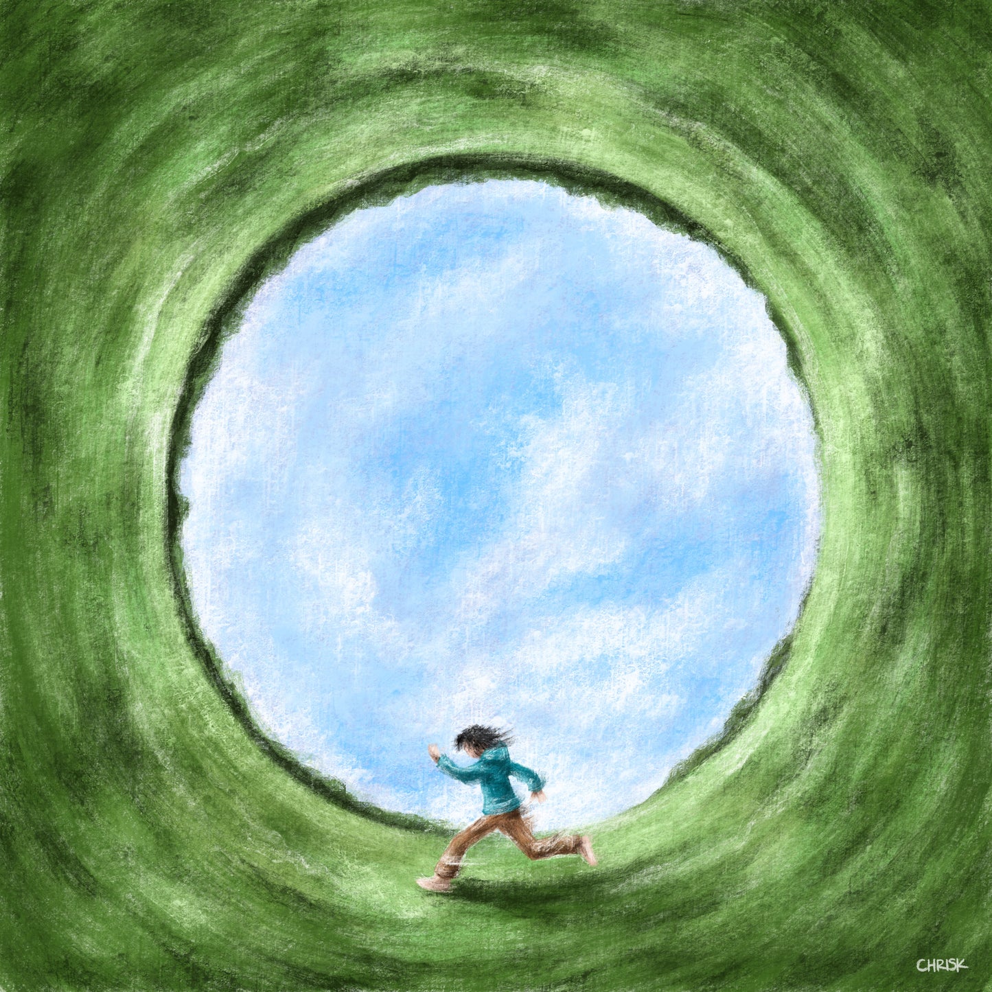 run the day - Limited Edition Art Print