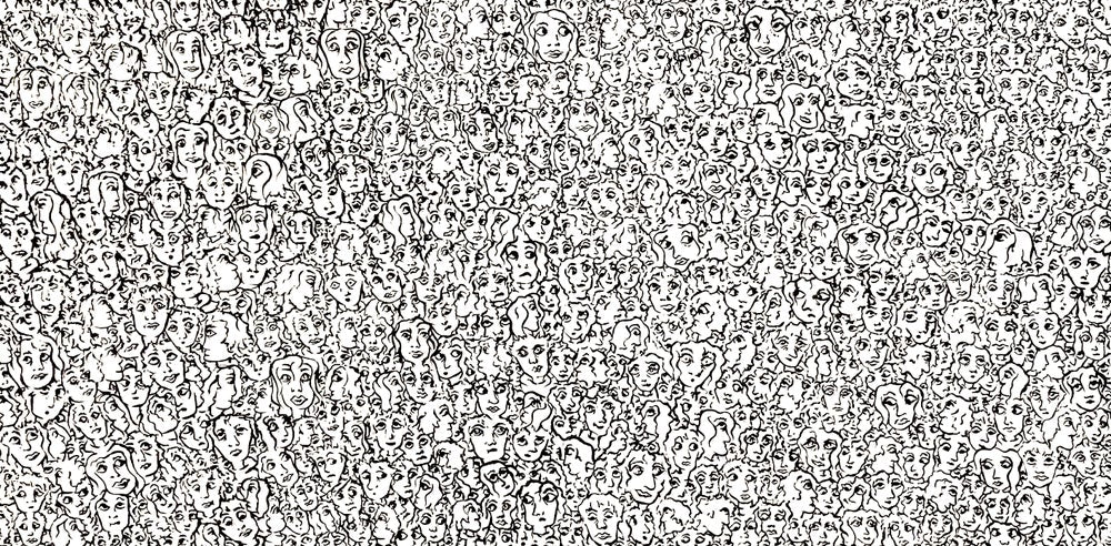 all alone in this together - Original Painting (24x48)