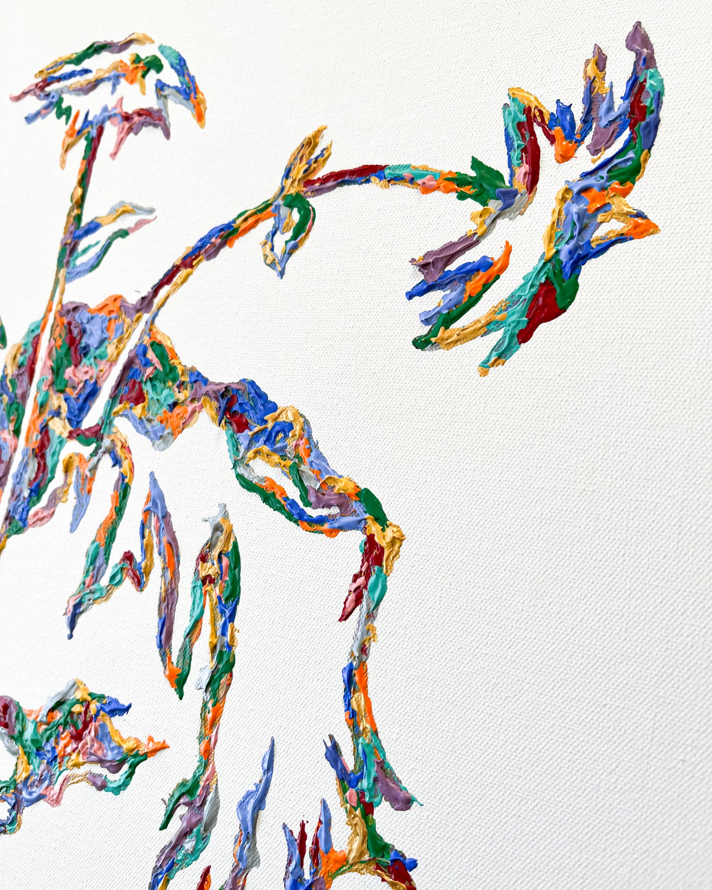 find your colors - Original Painting (24x30)