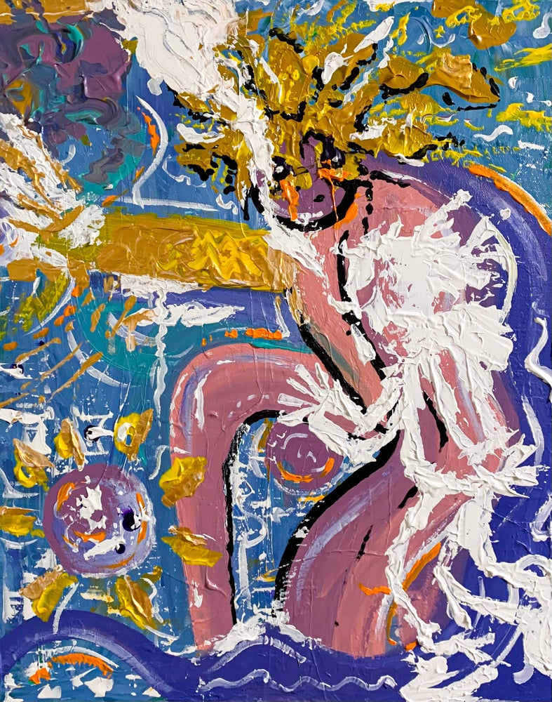 go - Original Painting (16x20)